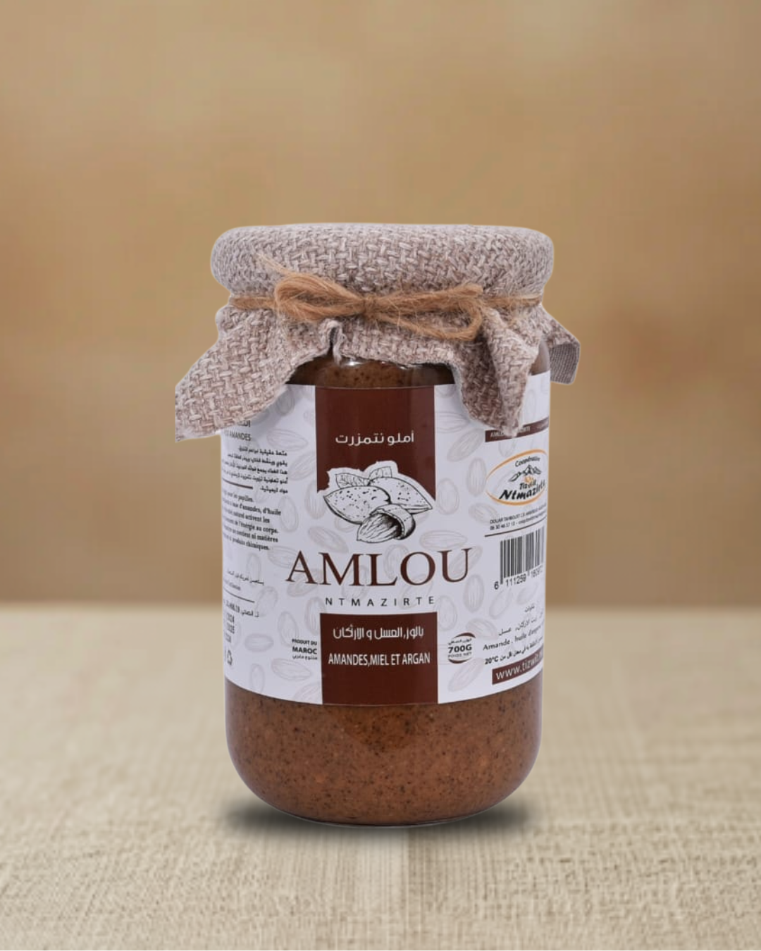 amlou Ntmazirt | Traditional Moroccan Almond amlou with Argan oil & Honey Spread | Tizwit N'Tmazirte