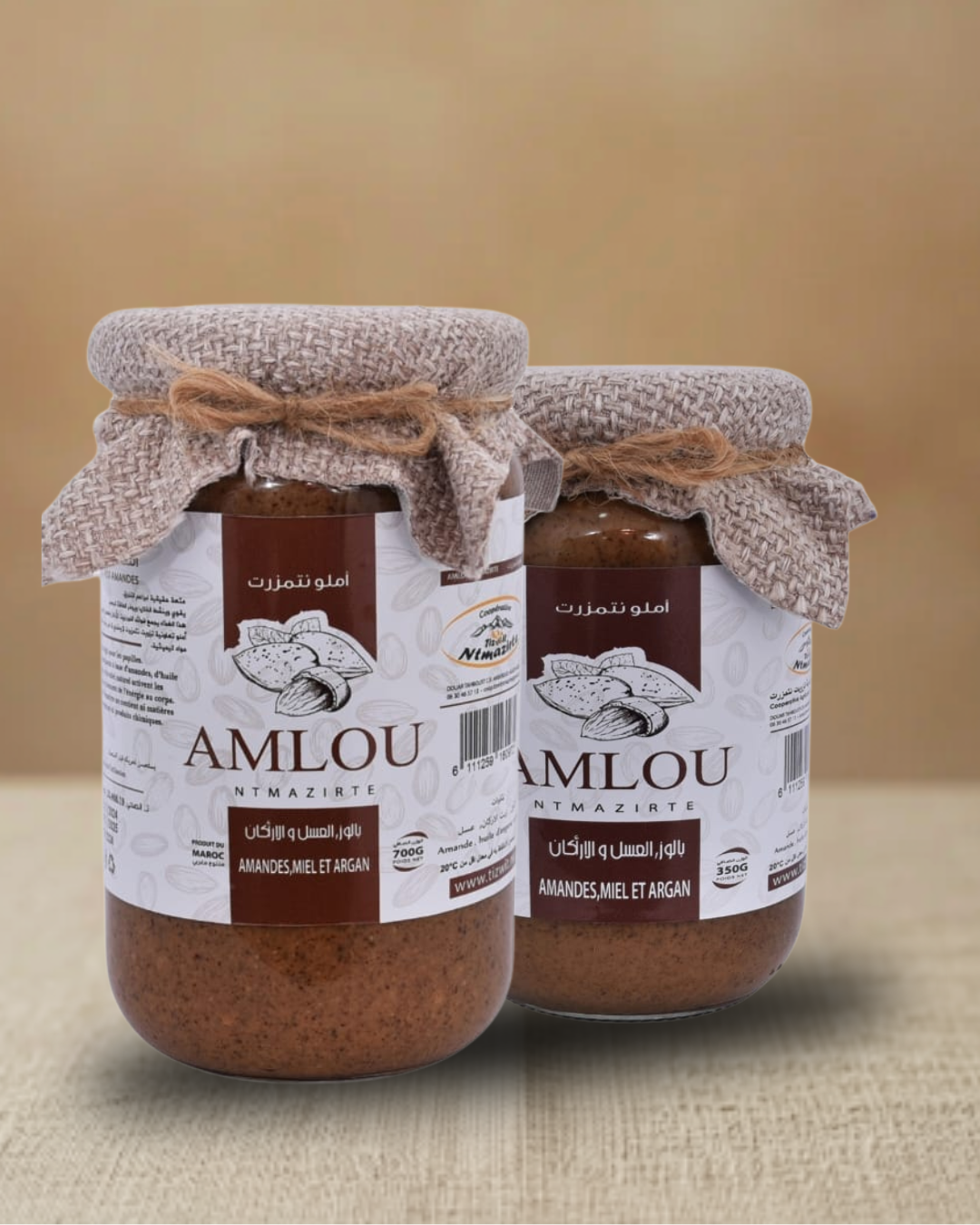 amlou Ntmazirt | Traditional Moroccan Almond amlou with Argan oil & Honey Spread | Tizwit N'Tmazirte