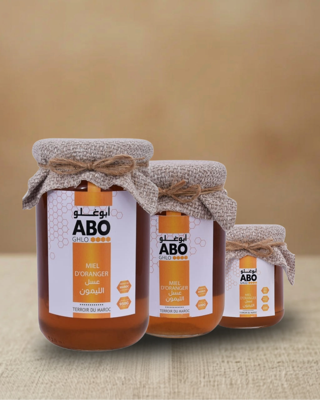 Aboghlo Orange Blossom Honey | Moroccan Honey | Tizwit N'Tmazirte