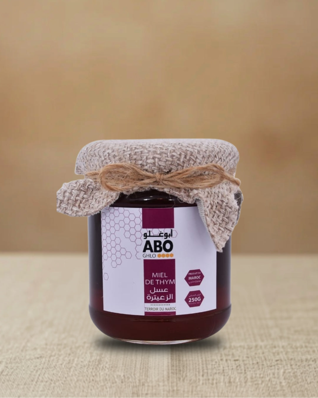 Aboghlo Thyme Honey | Raw Moroccan Mountain Honey | Tizwit N'Tmazirte